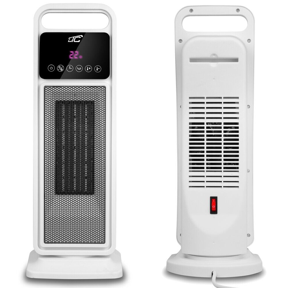 LTC elektro Heizlüfter 2kW Thermoventilator 2000W Keramikheizung Fernbedienung