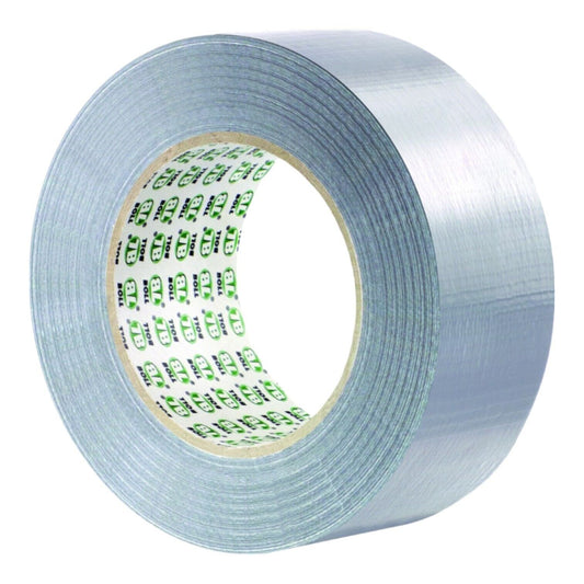 Gewebeband 50mm 50m Silber Klebeband Panzertape Packband Wasserfest Reparatur