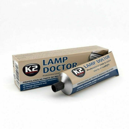 K2 Lamp Doctor 60G headlight polish polishing paste clean scratches away