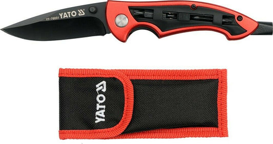Yato YT-76031 Klappmesser Multifunktionsmesser Taschenmesser Werkzeug Messer