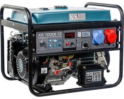 KS7000E-1/3 electricity generator VTS generator petrol AVR emergency generator 5.5KW 400V