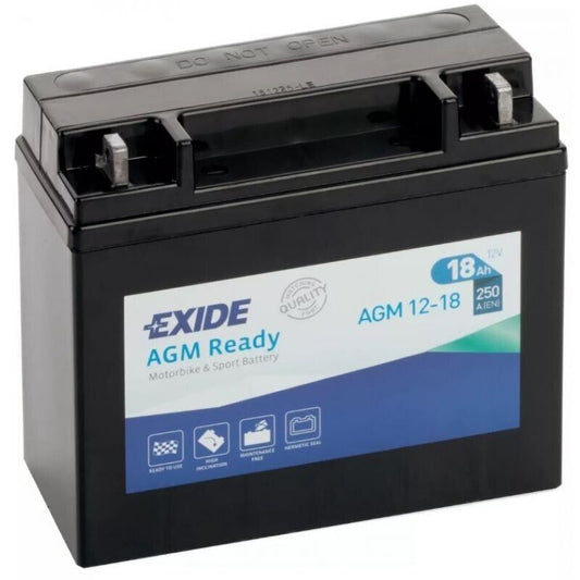 Batterie Exide 4584 AGM 12-18 12V 18AH 250A 180x75x165 Motorradbatterie BMW R