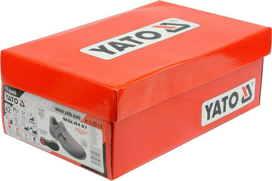 Yato YT-80467 Arbeitsschuhe S1 Größe 43 Leder Arbeitssandalen Sicherheitsschuhe