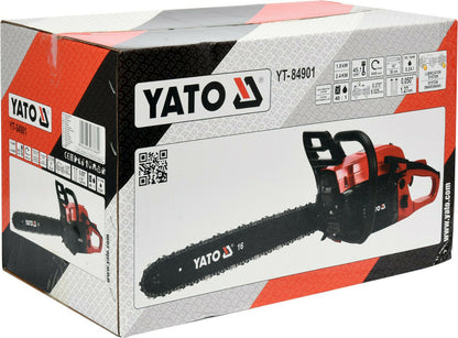 Yato YT-84901 Kettensäge Baumfällen Baumsäge Benzin 1,8KW 2,4PS 36cm 16" 45ccm - Flex-Autoteile