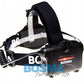 Bosma LED 500lm Akku Stirnlampe Outdoor Fahrrad Wandern Survival Licht Kopflampe
