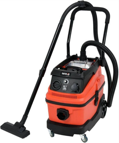YATO Nass Industriestaubsauger 30L 1600W Autostaubsauger Werksattsauger HEPA