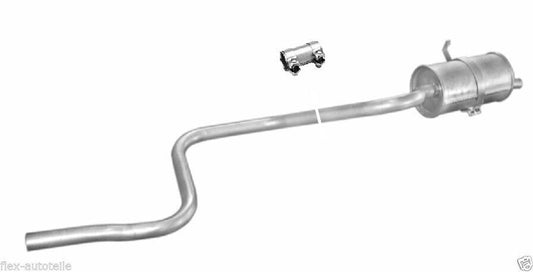 Endschalldämpfer Nachschalldämpfer Endtopf Auspuff hinten Micra I K10 1,0 1,2