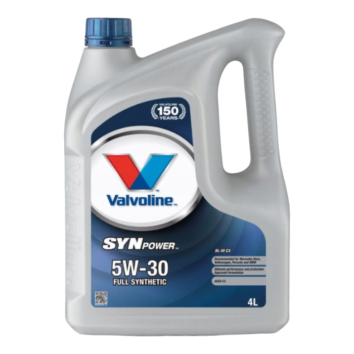 4L Valvoline Synpower Full Synthetic 5W-30 XL-III C3 engine oil for Ford