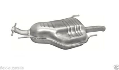 Endschalldämpfer Endtopf Auspuff hinten Opel Zafira F75 2,0 DI DTI 16V Y20DTH