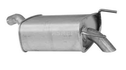 Asmet Endschalldämpfer Endtopf Auspuff hinten Opel Vectra C 1,6 1,8 GTS 16V