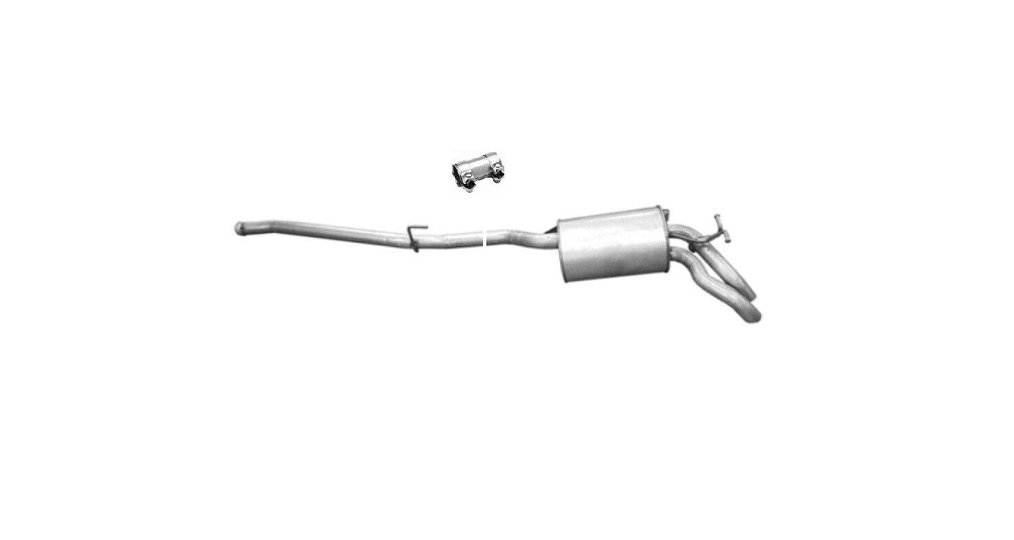 Final absorber Endpuff exhaust rear Mercedes E-Class W210 200cdi 220cdi