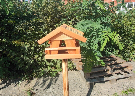 Futterhaus Vogelhaus Vogelvilla  Vogelfutterhaus  Nr. 30 schöne Schindeln