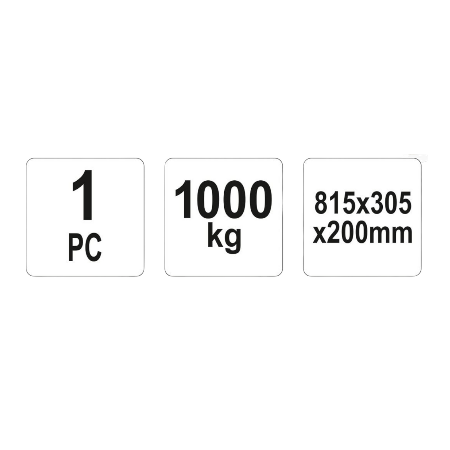 Auffahrrampe 1000kg 1t PKW Kfz Rasentraktor Autorampe Auffahrböcke Stahl H: 20cm